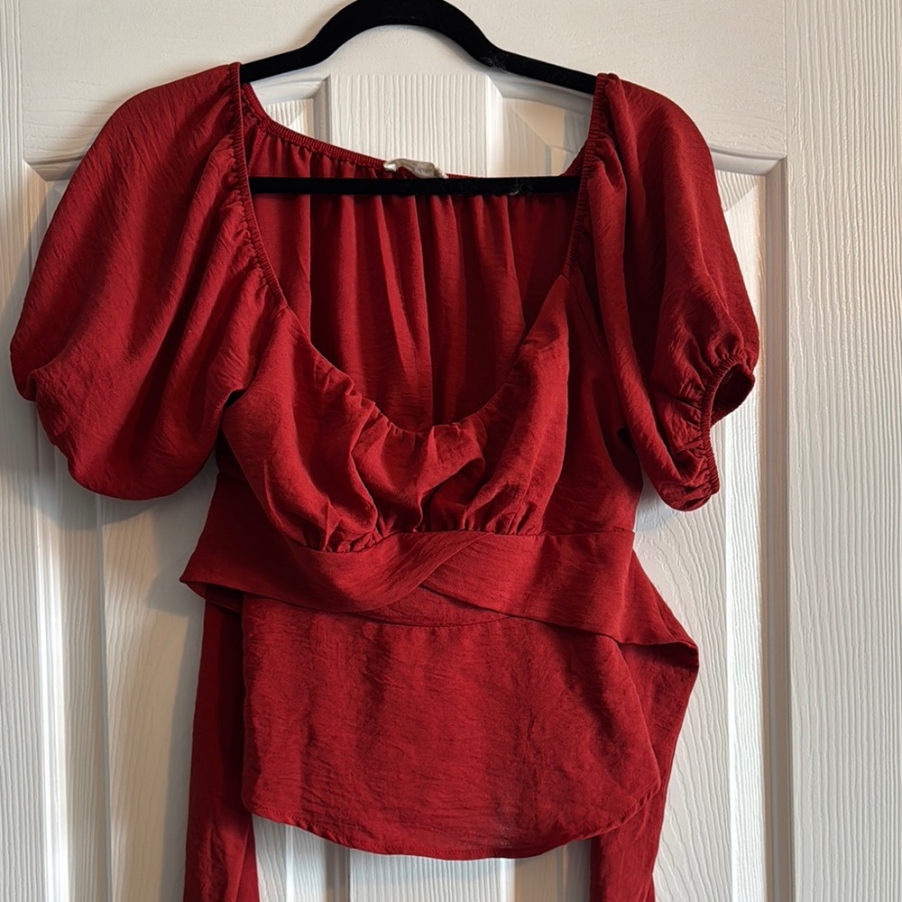 Elegant Altar’d State Burnt Orange Women's Top